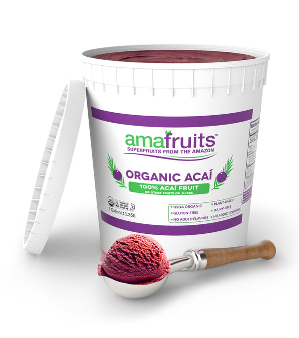 Organic Acai Traditional Blend - 3 Gal Tub